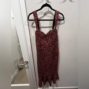 Anthropologie floral dress